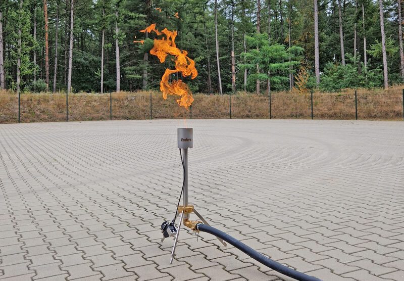 Mobile Gas Flare