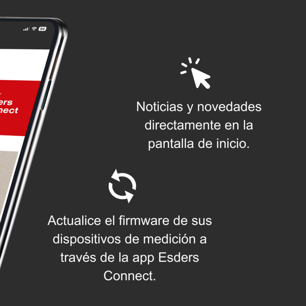 Ilustración de la nueva aplicación Esders Connect 2